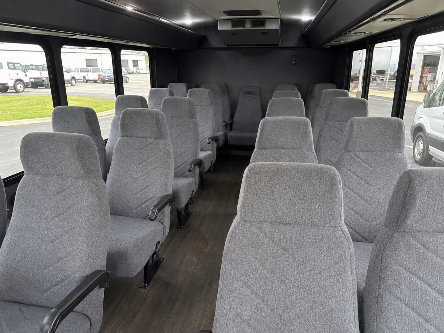 20 passenger minibus inside