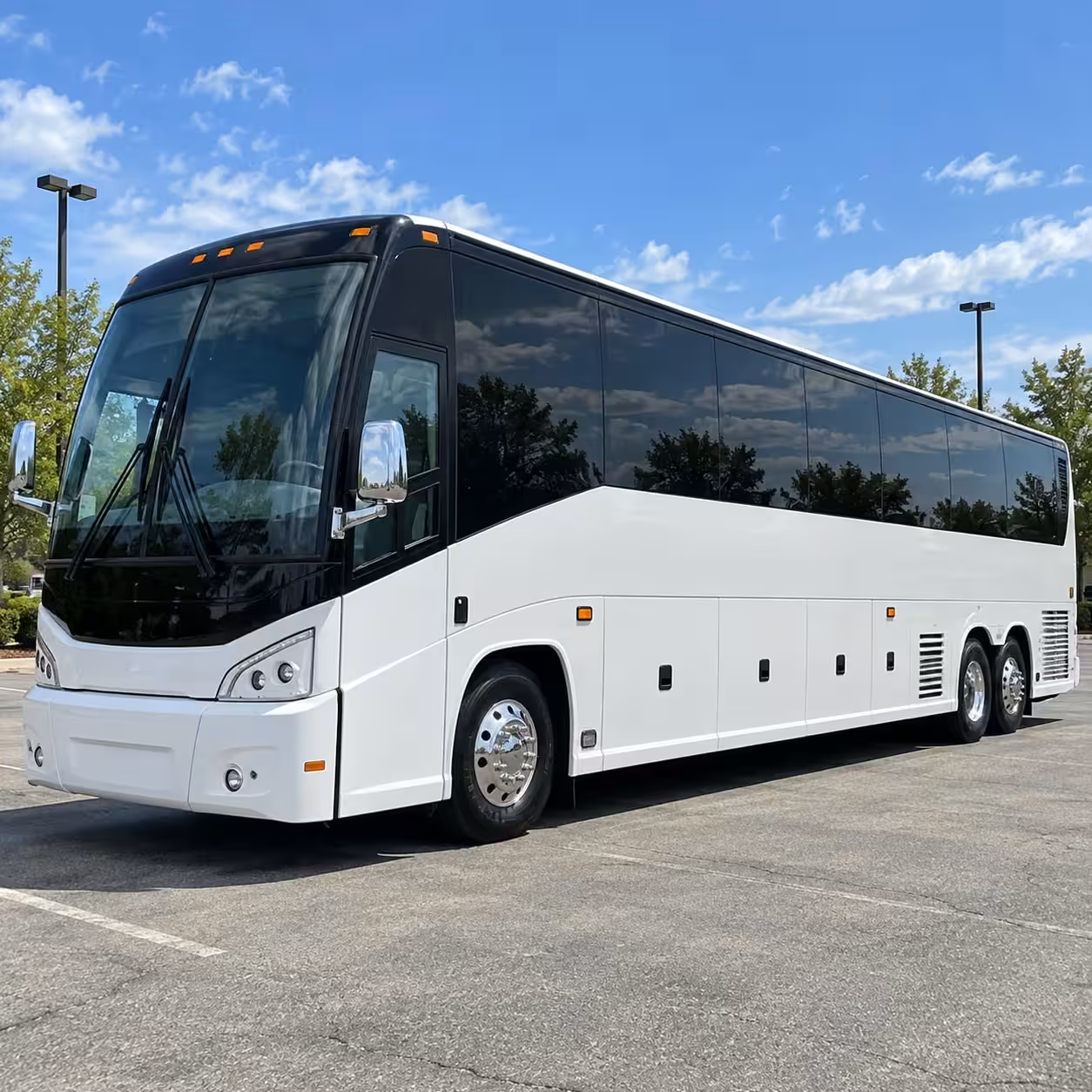 fan bus rentals from boynton beach to palm beach county games