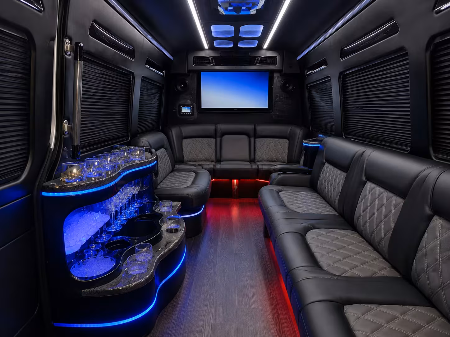 sprinter limousine inside