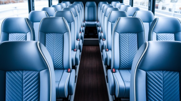 20 passenger minibus interior