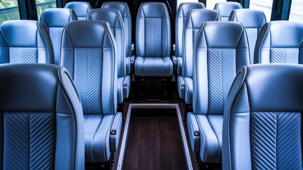 25 passenger minibus interior