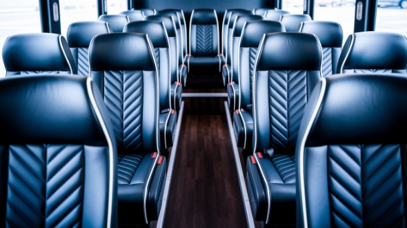 boynton beach 25 passenger minibus inside