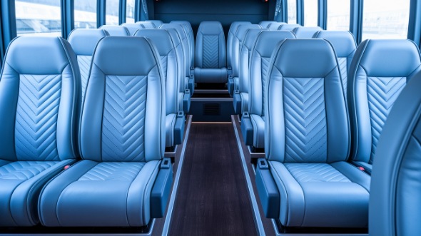 boynton beach 30 passenger minibus inside
