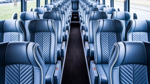 boynton beach 55 passenger charter bus interior